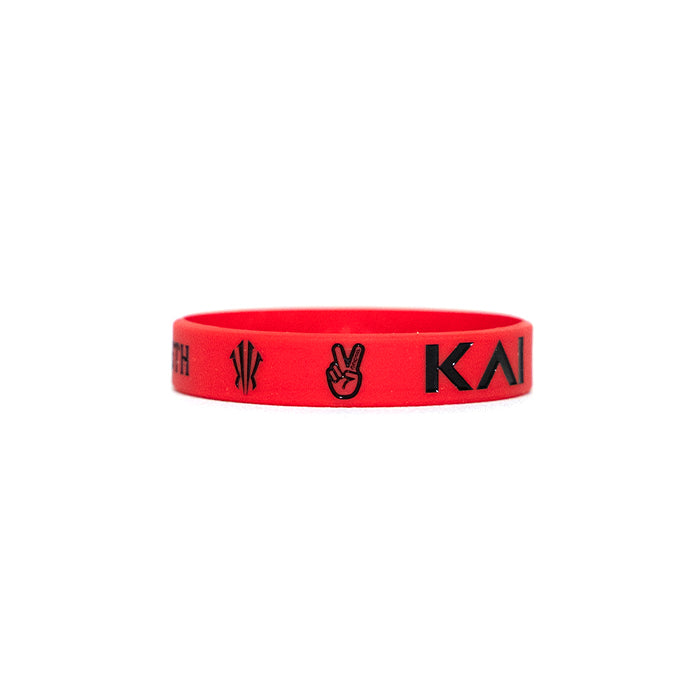 KAI "Terrier Spirit - Tribal Strength" Baller Band | Red