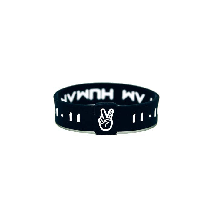 KAI "I AM HUMAN" Legacy Wristband | Black