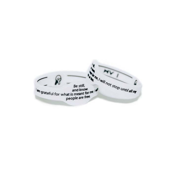 KAI "I AM 11" 2.0 Wristband | White