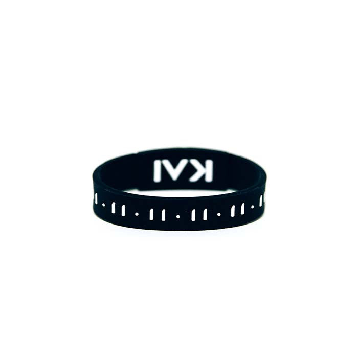 KAI "I AM HUMAN" Premium Wristband | Black