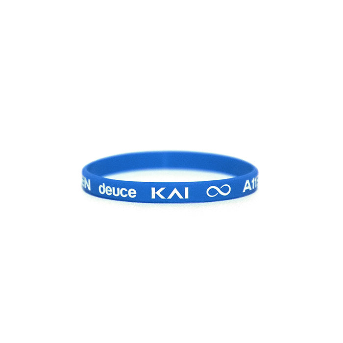 Kyrie Irving x Deuce Brand nba basketball wristband skinnies blue